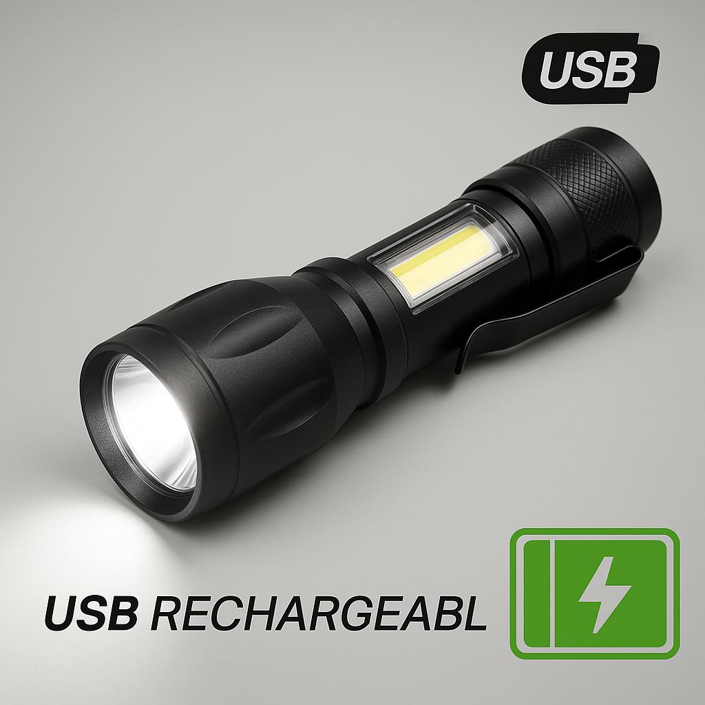 La Mini Linterna Más Potente del Mercado – Ilumina Todo con un Solo Clic