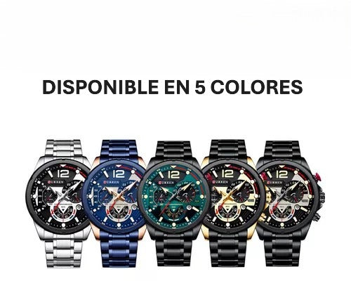 Reloj Curren 8395 Elegante y Versátil