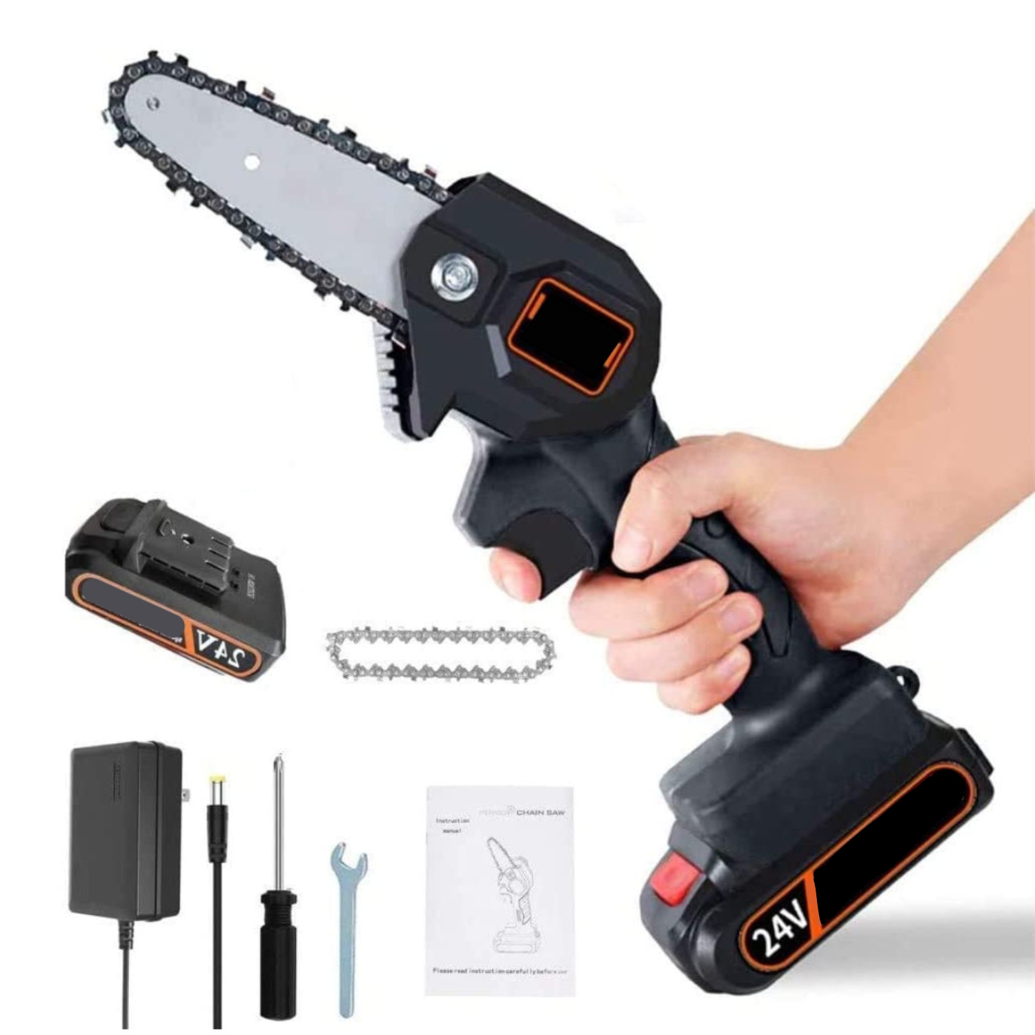 Mini Motosierra Elétrica de Mano - Transforma Tus Tareas Con Practicidad